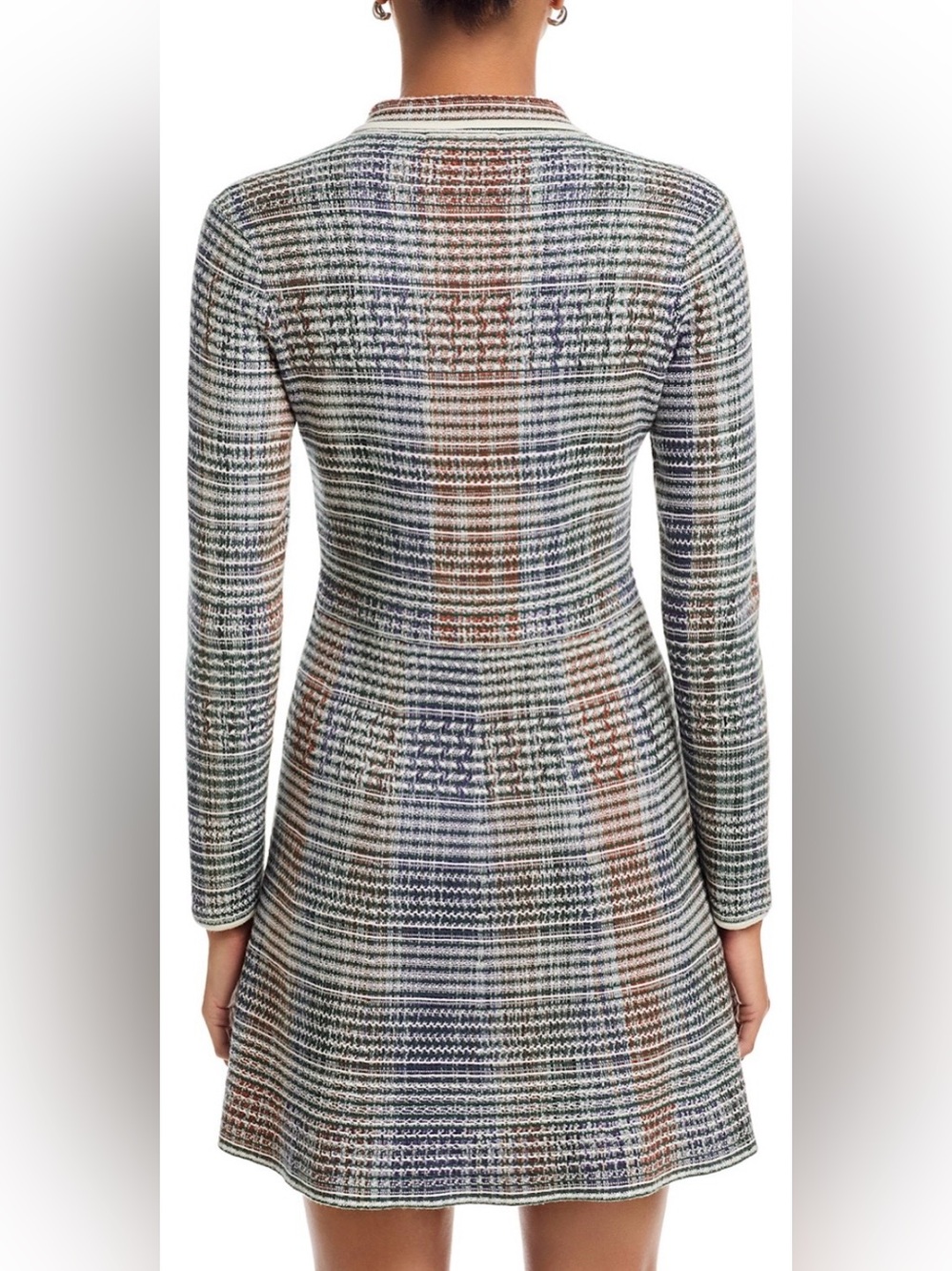 Veronica Beard Lauper Dress in Dark Hunter. Large - Picture 4 of 6
